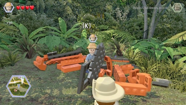 Destroy the orange container and make a fridge from it - Long Grass | Jurassic Park - The Lost World - secrets in free roam - Jurassic Park - The Lost World - secrets in free roam - LEGO Jurassic World Game Guide & Walkthrough