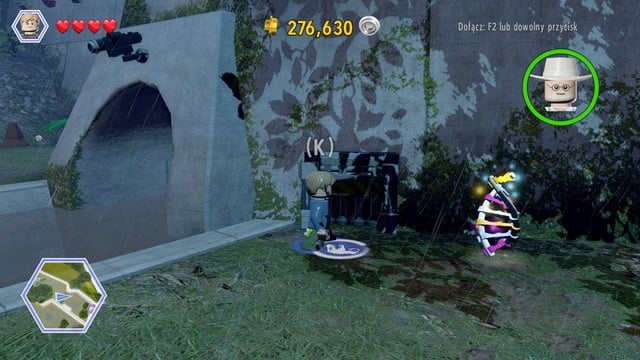 As Timmy, get over to the left side (the screenshot) and get through the shaft, next to the canal - Restoring power | Jurassic Park - walkthrough - Jurassic Park - walkthrough - LEGO Jurassic World Game Guide & Walkthrough