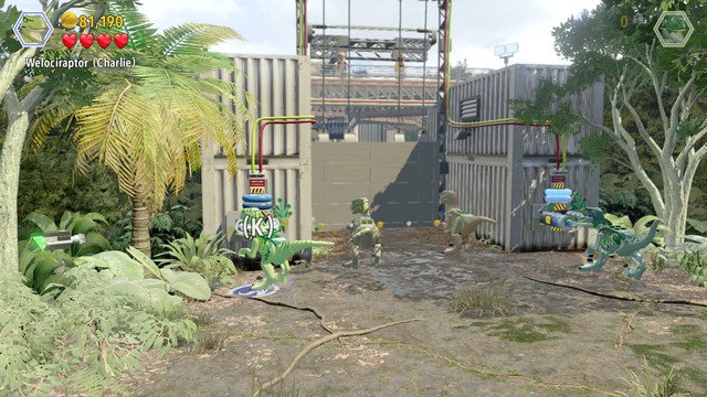 In the next part, you need to use two of them again - Welcome to the Jurassic World | Jurassic World - walkthrough - Jurassic World - walkthrough - LEGO Jurassic World Game Guide & Walkthrough