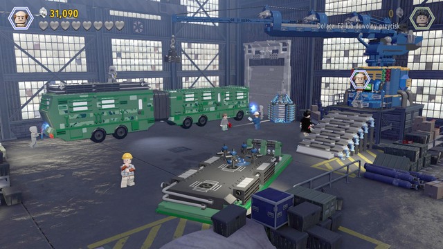 As Nick, approach the right side and smash the gate that prevents access to the stairs - Isla Sorna | Jurassic Park - The Lost World - walkthrough - Jurassic Park - The Lost World - walkthrough - LEGO Jurassic World Game Guide & Walkthrough