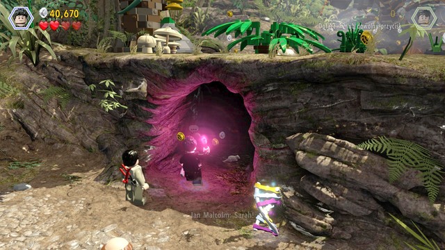 Make it over to the other bank and defend against the attacking dinosaurs - Isla Sorna | Jurassic Park - The Lost World - walkthrough - Jurassic Park - The Lost World - walkthrough - LEGO Jurassic World Game Guide & Walkthrough