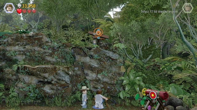 Walk over to the right side and smash all of the objects there - Landing Strip | Jurassic Park III - walkthrough - Jurassic Park III - walkthrough - LEGO Jurassic World Game Guide & Walkthrough