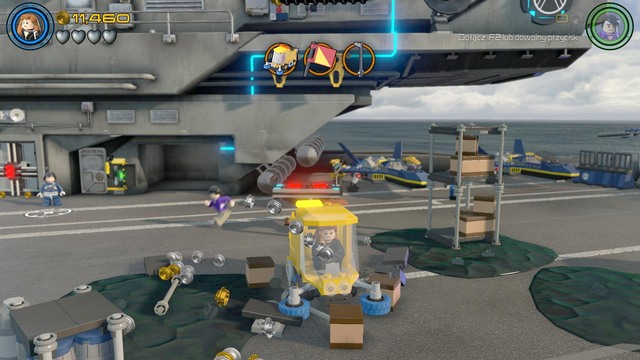 Bottom door will open after performing the action - Shakespeare in the Park - Walkthrough - LEGO Marvels Avengers - Game Guide and Walkthrough