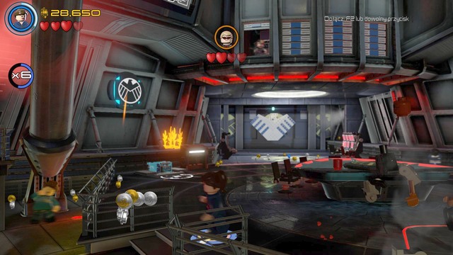 After the escape you will have to fight Hulk as Thor - Helicarrier Havoc - Walkthrough - LEGO Marvels Avengers - Game Guide and Walkthrough