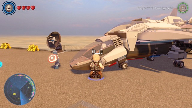 Follow the turquoise bricks as Hawkeye - Avengers Assemble - Walkthrough - LEGO Marvels Avengers - Game Guide and Walkthrough