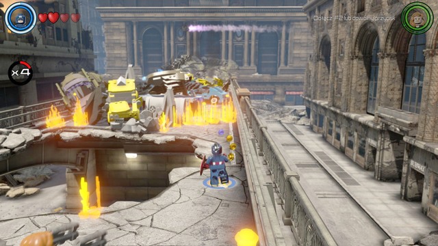 Use any available character to get rid of the enemies that start coming after the cutscene - Earths Mightiest - Walkthrough - LEGO Marvels Avengers - Game Guide and Walkthrough