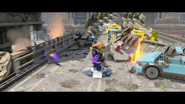 Walk further and destroy all objects that are there - Earths Mightiest - Walkthrough - LEGO Marvels Avengers - Game Guide and Walkthrough