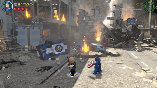 Walk to the center after completing that action - Earths Mightiest - Walkthrough - LEGO Marvels Avengers - Game Guide and Walkthrough