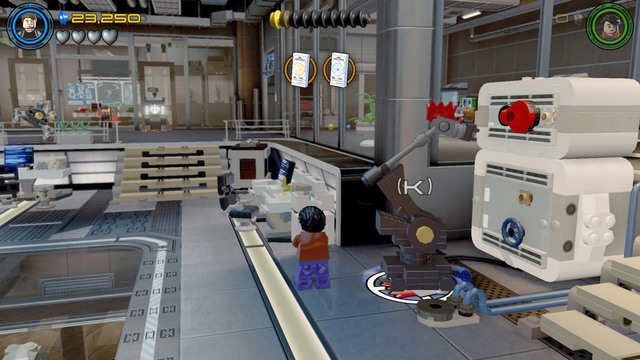 Few bricks will fall from the safe, use them to build the arm - Lack of Insight - Walkthrough - LEGO Marvels Avengers - Game Guide and Walkthrough