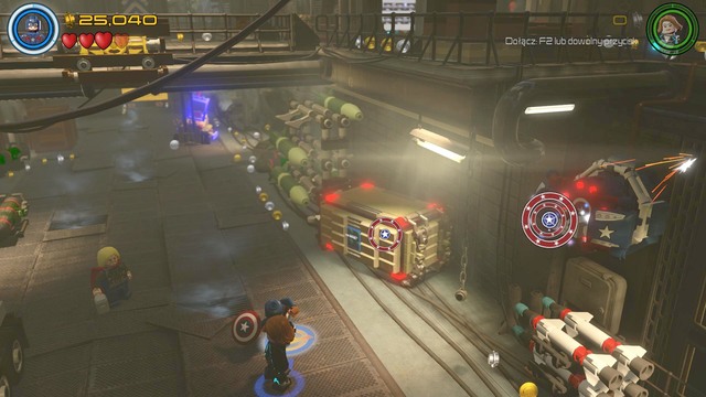 After completing the action you can get back to the bottom - Anger Management - Walkthrough - LEGO Marvels Avengers - Game Guide and Walkthrough