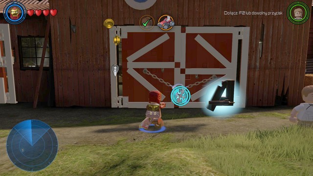 Go to the barn after completing the task (turquoise bricks will show you the way) and scan the area as Stark - Korea Prospects - Walkthrough - LEGO Marvels Avengers - Game Guide and Walkthrough