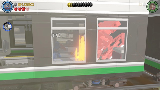 Keep going to the right during the sequence in the train - Korea Prospects - Walkthrough - LEGO Marvels Avengers - Game Guide and Walkthrough