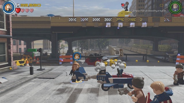 Walk to the left side as Black Widow after you destroy the vehicle and scan the area - Lack of Insight - Walkthrough - LEGO Marvels Avengers - Game Guide and Walkthrough