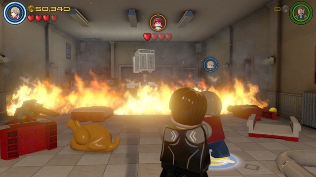 Avoid enemy attacks once youre in the shop - Ready, A.I.M., Fire - Walkthrough - LEGO Marvels Avengers - Game Guide and Walkthrough