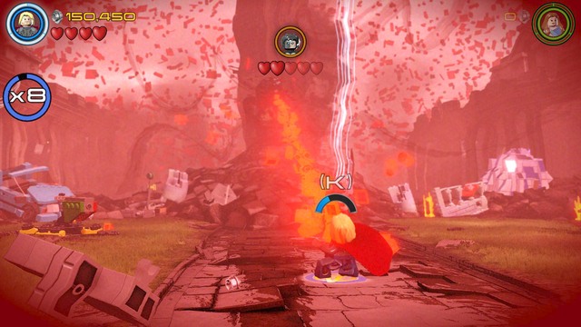 The final part will be controlling Thor and fighting Malekith - Lost in the Aether - Walkthrough - LEGO Marvels Avengers - Game Guide and Walkthrough