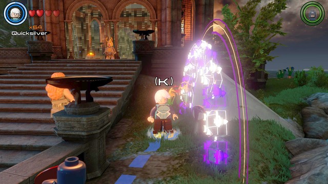 On the right side of the location you will find the second race - Stan Lee / Races - Asgard - secrets - LEGO Marvels Avengers - Game Guide and Walkthrough