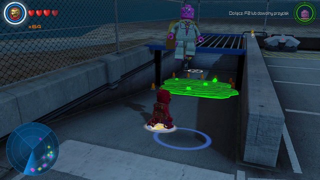 On the right side of the base you will find the place shown on the picture - Characters - S.H.I.E.L.D. Base - secrets - LEGO Marvels Avengers - Game Guide and Walkthrough