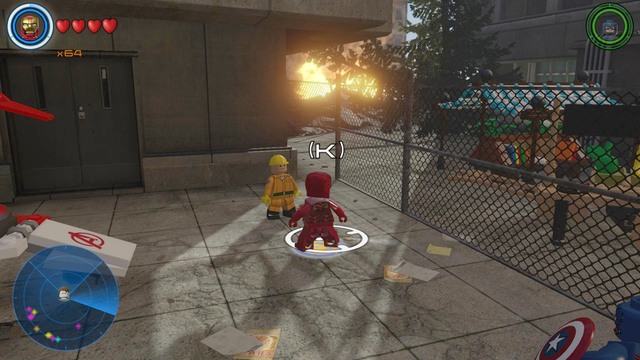 Speak with Damage Control and accept the mission - Side missions - Sokovia - secrets - LEGO Marvels Avengers - Game Guide and Walkthrough