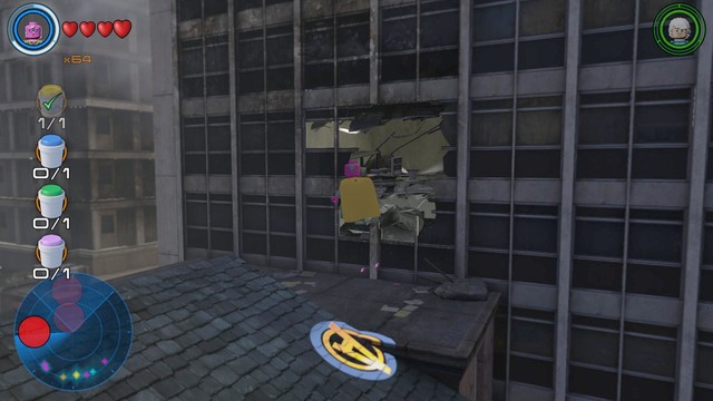 The second bucket is in the building shown on the picture - Side missions - Sokovia - secrets - LEGO Marvels Avengers - Game Guide and Walkthrough