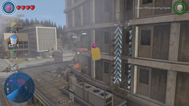 The third bucket is in the elevator shaft - Side missions - Sokovia - secrets - LEGO Marvels Avengers - Game Guide and Walkthrough