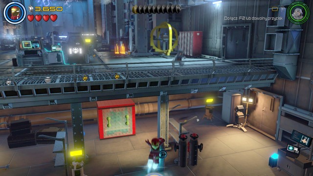 The first Minikit can be obtained just after the mission starts - Minikits - A Loki Entrance - secrets - LEGO Marvels Avengers - Game Guide and Walkthrough