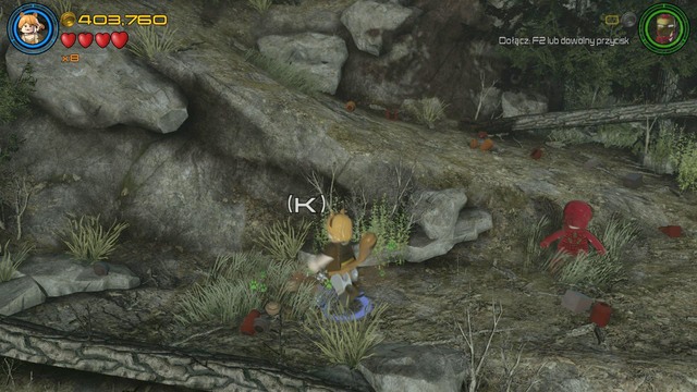 The last Minikit can be obtained when you destroy the final spiders web - Minikits - Shakespeare in the Park - secrets - LEGO Marvels Avengers - Game Guide and Walkthrough