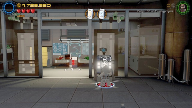 The item can be obtained when you activated the computer and thus opened the door to the room with the computer that allows controlling the robot - Minikits - No Strings On Me - secrets - LEGO Marvels Avengers - Game Guide and Walkthrough