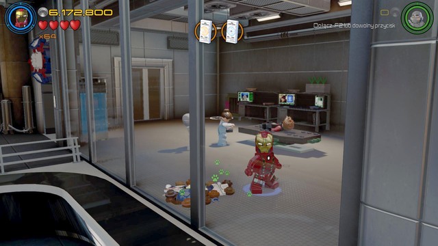 You will find the third suit buried in the laboratory on the right side - Characters - No Strings On Me - secrets - LEGO Marvels Avengers - Game Guide and Walkthrough
