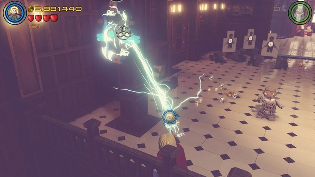 Once you reach the place shown on the picture, walk to the left side where you will find the generator - Characters - Anger Management - secrets - LEGO Marvels Avengers - Game Guide and Walkthrough