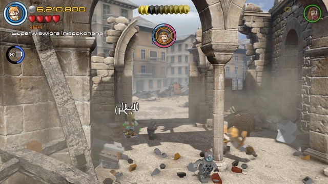 The second pile can be found during the second battle in the last phase of the battle with Ultron - Minikits - Ultron Undone - secrets - LEGO Marvels Avengers - Game Guide and Walkthrough