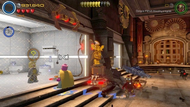 Walk to the left side just after the mission starts and take control over the prisoner who can be found there - Minikits - Lost in the Aether - secrets - LEGO Marvels Avengers - Game Guide and Walkthrough