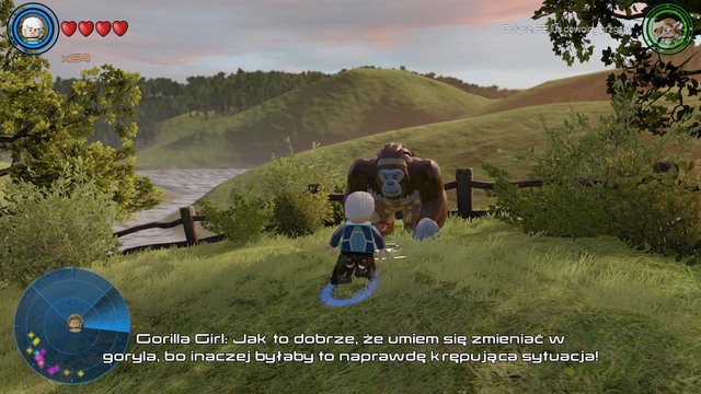 On the right side of the Burton farm you will find a female gorilla - Side missions - Bartons Farm - secrets - LEGO Marvels Avengers - Game Guide and Walkthrough