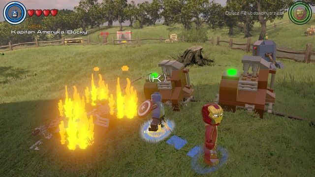 One of the machines will explode after loading the generator - Characters - Bartons Farm - secrets - LEGO Marvels Avengers - Game Guide and Walkthrough