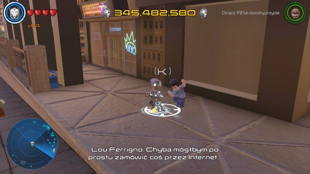 The mission will become available after completing the Ragey Taxi mission - Side missions - North Manhattan - secrets - LEGO Marvels Avengers - Game Guide and Walkthrough