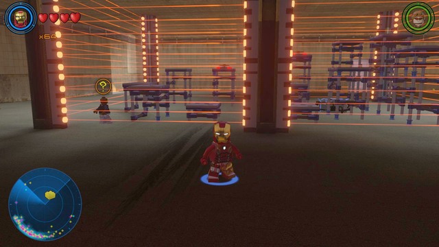 Once you reach the destination, you must walk towards the civilian and start controlling him as Vision - Golden bricks - North Manhattan - secrets - LEGO Marvels Avengers - Game Guide and Walkthrough