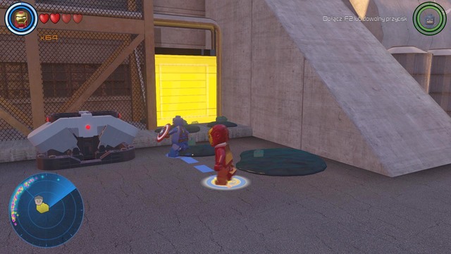 Another brick can be found on the area of the Roxxon plant - Golden bricks - North Manhattan - secrets - LEGO Marvels Avengers - Game Guide and Walkthrough