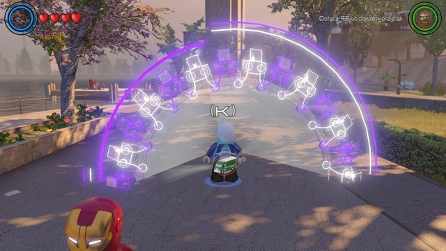 Participate in another race (that can be found in financial district) as Quicksilver - Races / Characters - North Manhattan - secrets - LEGO Marvels Avengers - Game Guide and Walkthrough