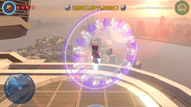 The seventh race can be found on the roof of Stark Tower - Races / Characters - North Manhattan - secrets - LEGO Marvels Avengers - Game Guide and Walkthrough