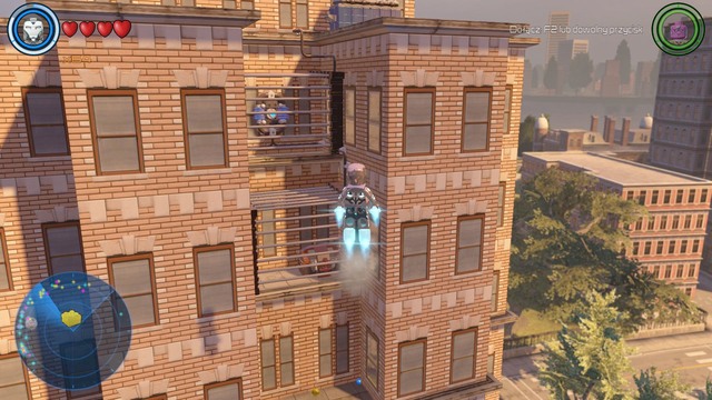 You will find the building shown on the picture in the central part - Golden bricks - Southern Manhattan - secrets - LEGO Marvels Avengers - Game Guide and Walkthrough