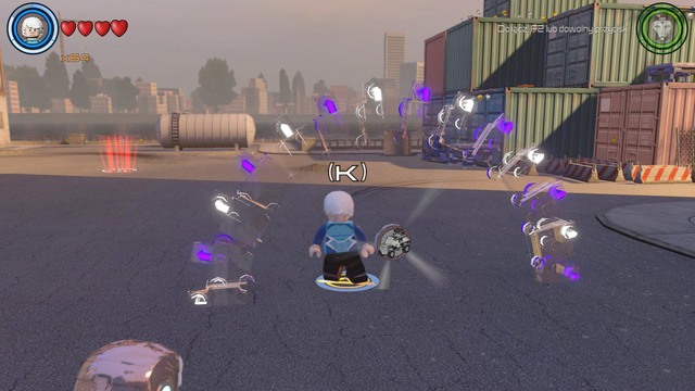 In the shipyard you will find another race - Races / Characters - Southern Manhattan - secrets - LEGO Marvels Avengers - Game Guide and Walkthrough