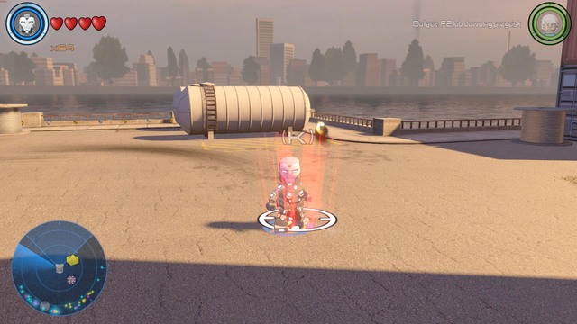 In the shipyard you will find the place shown on the picture - Races / Characters - Southern Manhattan - secrets - LEGO Marvels Avengers - Game Guide and Walkthrough