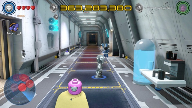 Fifth is in a glass container in the hall - Side missions - S.H.I.E.L.D. Helicarrier - secrets - LEGO Marvels Avengers - Game Guide and Walkthrough