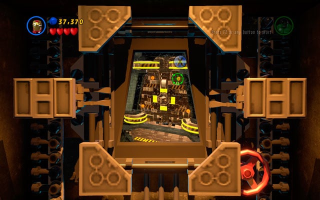 Approach to the yellow wall and slice it using your claws - Rock Up at the Lock Up | Walkthrough - Walkthrough - LEGO Marvel Super Heroes Game Guide & Walkthrough