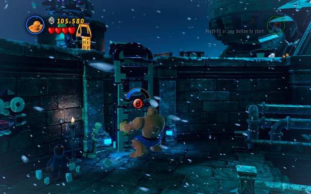 Go to Human Torch, then switch into him - only then he will be considered as rescued by the game - Doctor in the House | Walkthrough - Walkthrough - LEGO Marvel Super Heroes Game Guide & Walkthrough