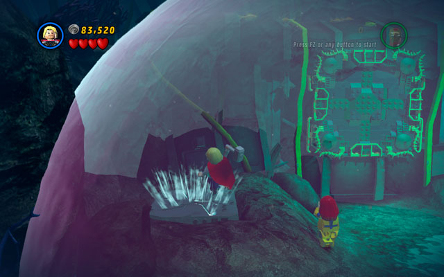 After the fight you will be moved to the next location - underwater - That Sinking Feeling | Walkthrough - Walkthrough - LEGO Marvel Super Heroes Game Guide & Walkthrough