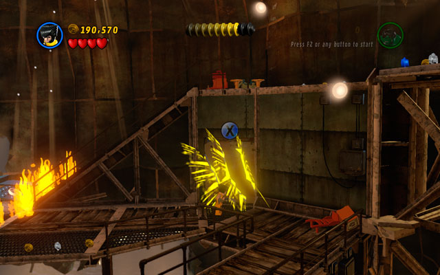 Assemble your team, then turn right and destroy all objects lying in the area - Taking Liberties | Walkthrough - Walkthrough - LEGO Marvel Super Heroes Game Guide & Walkthrough