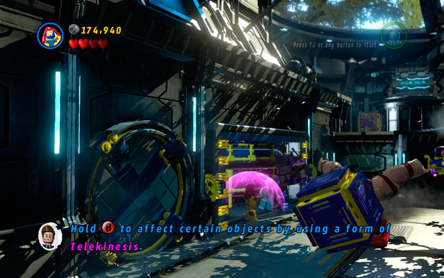 Second round is more sophisticated - the enemy will run around the arena, making your task much harder to carry - Juggernaut | Boss fights - Boss fights - LEGO Marvel Super Heroes Game Guide & Walkthrough