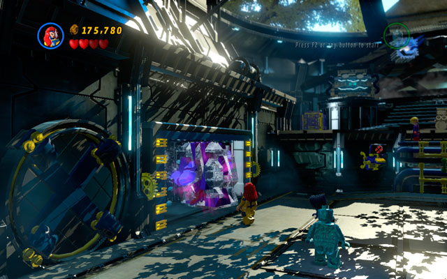 Wait for Juggernaut to block himself, then freeze him with Iceman - Juggernaut | Boss fights - Boss fights - LEGO Marvel Super Heroes Game Guide & Walkthrough