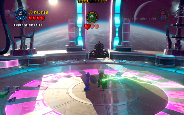 Final round looks very similar - throw big monster away, then defeat Doctor Doom in melee fight - Doctor Doom | Boss fights - Boss fights - LEGO Marvel Super Heroes Game Guide & Walkthrough