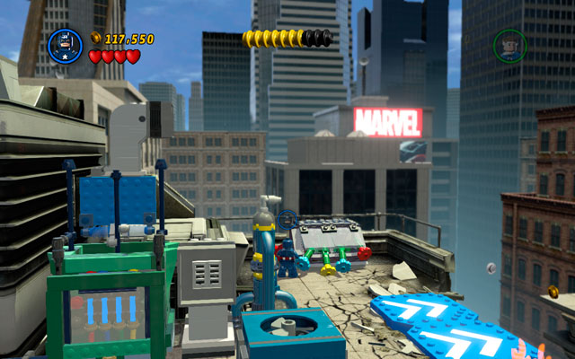 Times Square Off | Minikit Sets - LEGO Marvel Super Heroes Game Guide